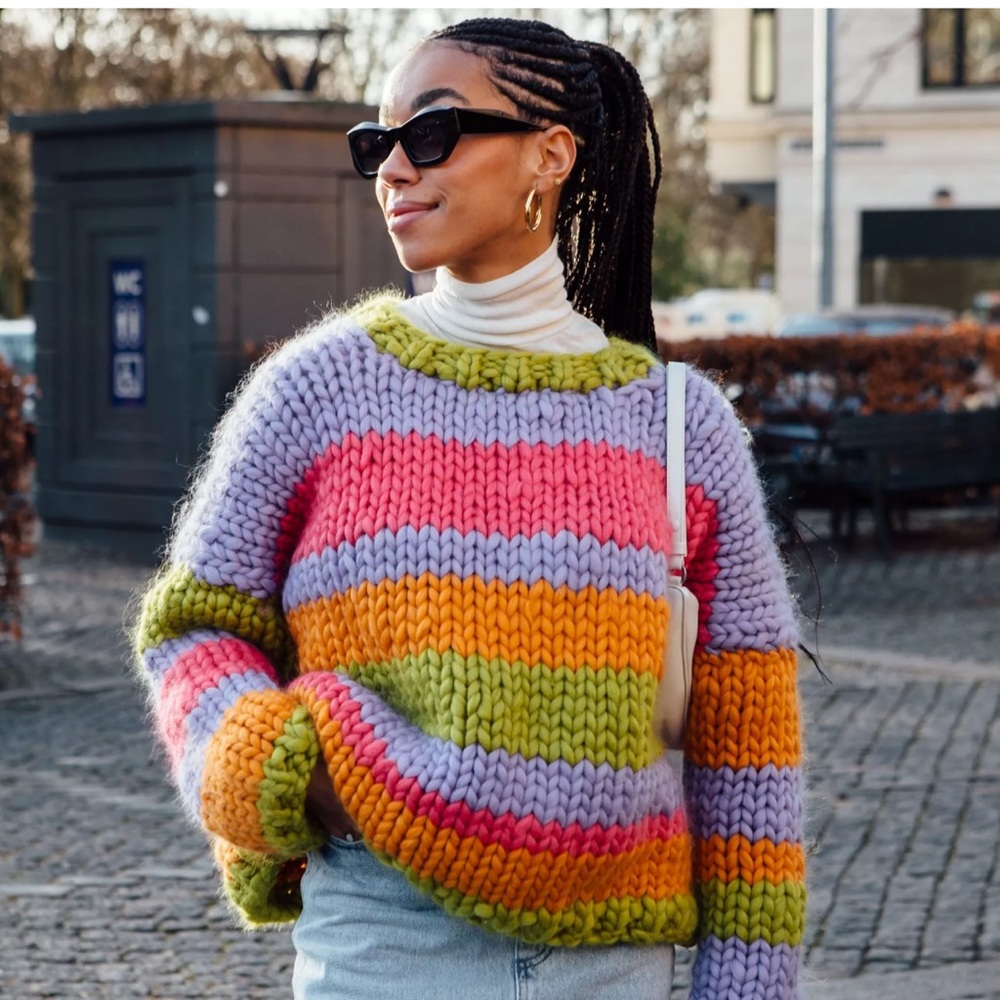 NWT Hope Macaulay Cecilia Chunky Knit Sweater